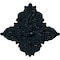 Ekena Millwork Melchor Diamond Ceiling Medallion (Canopies up to 4"), 67 1/4"W x 43 3/8"H x 4"ID x 2"P, Night Shade CM70X43MLNSF - alternate 4